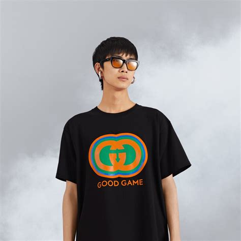 gucci good game tshirt|t shirt gucci original.